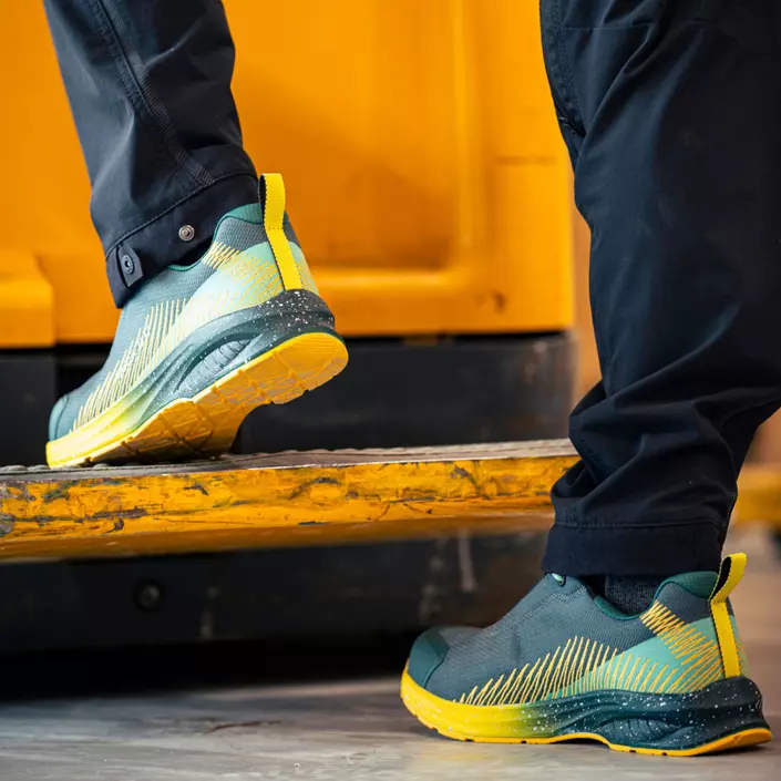 Mascot Customized sikkerhedssko S1PS, Skovgrøn/solgul, large image number 1