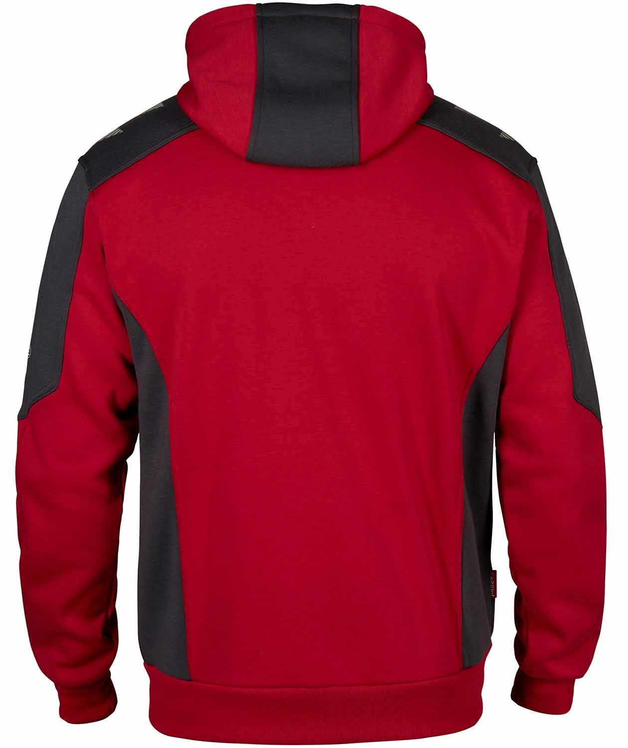 Engel Galaxy hoodie, Tomato Red/Antracite Grey