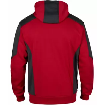 Engel Galaxy hoodie, Tomat Röd/Antracitgrå
