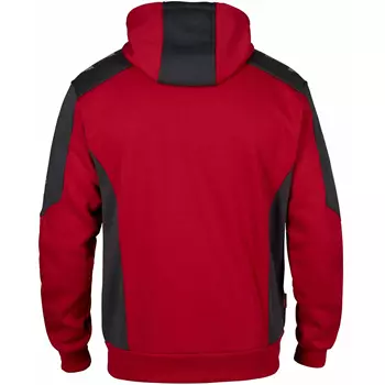 Engel Galaxy hoodie, Tomat Röd/Antracitgrå
