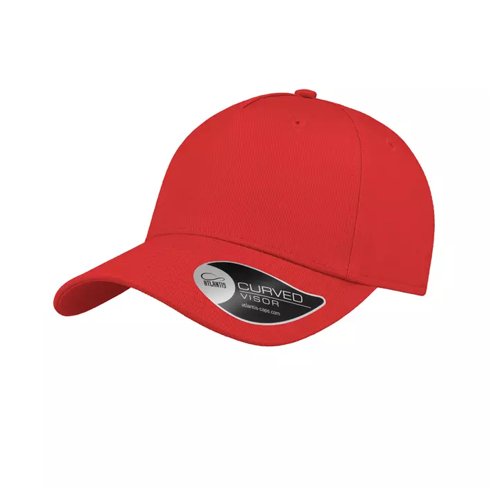 Atlantis Shot cap, Red, Red, large image number 0