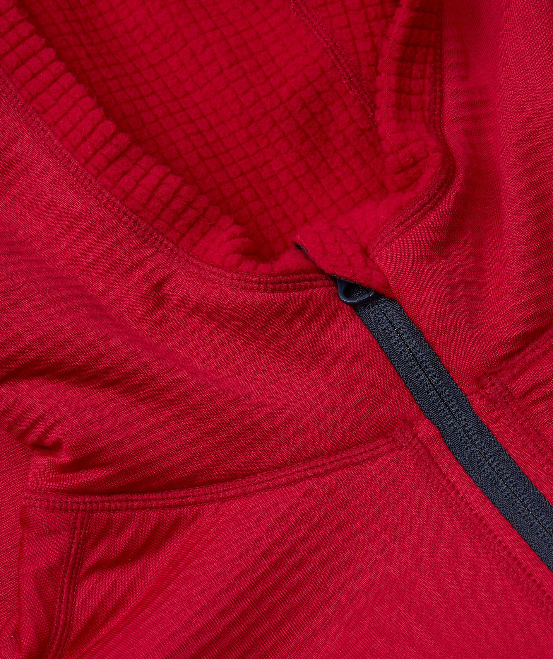 ID Stretch Komfort women's fleece sweater, Red, large image number 4