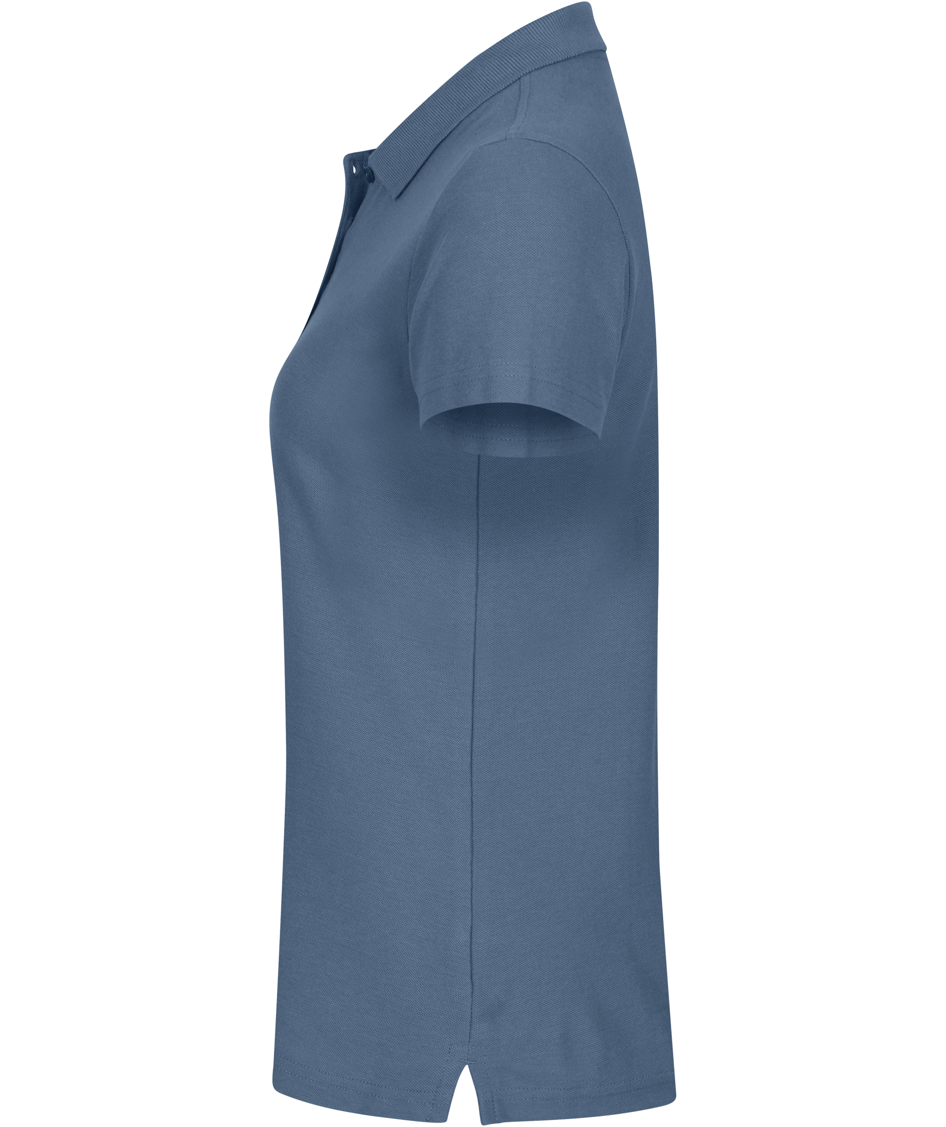 Clique women's polo shirt, Steel Blue, large image number 3