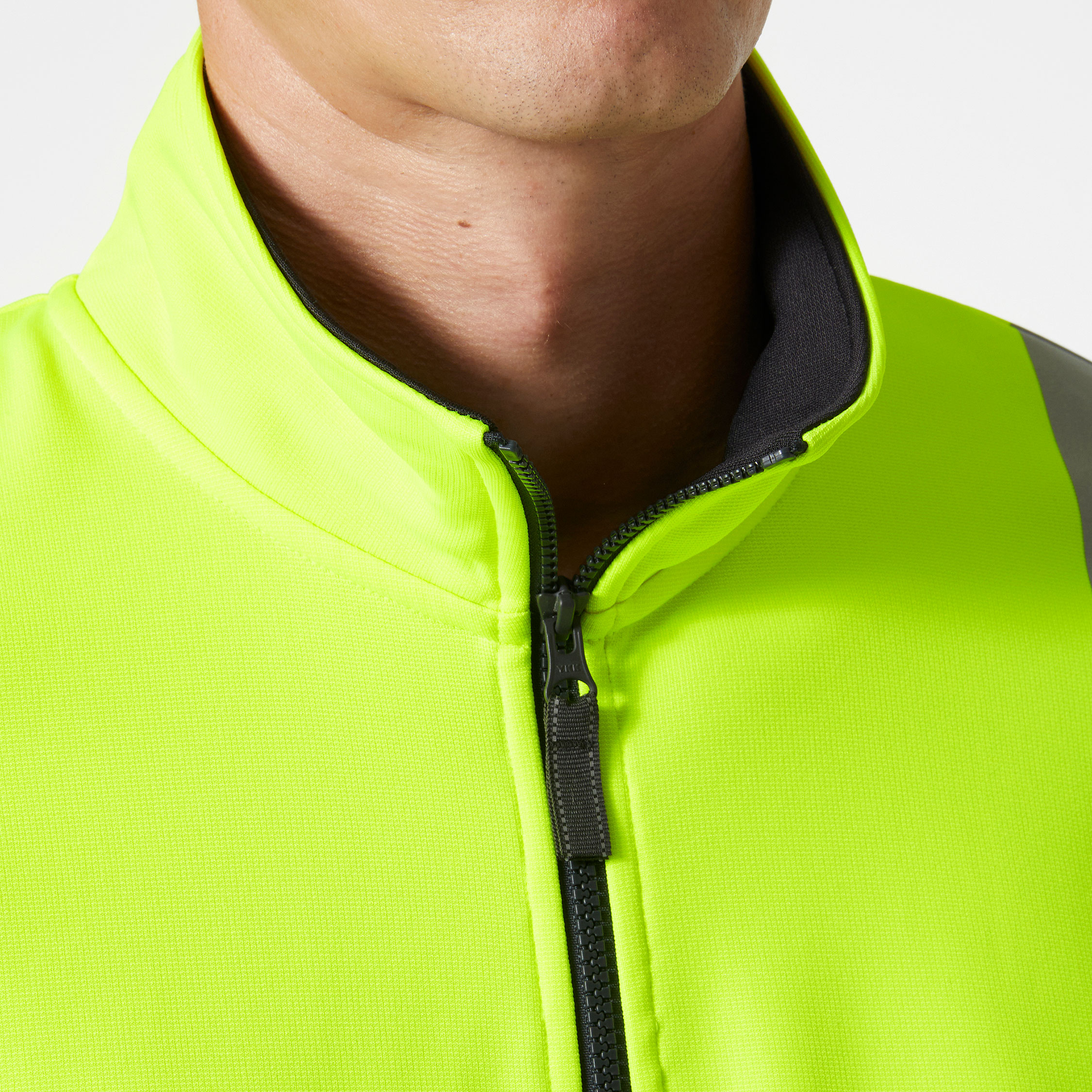 Helly Hansen Addvis cardigan, Hi-vis yellow/Ebony, large image number 4