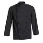 Nybo Workwear Delight  chefs jacket without buttons, Black