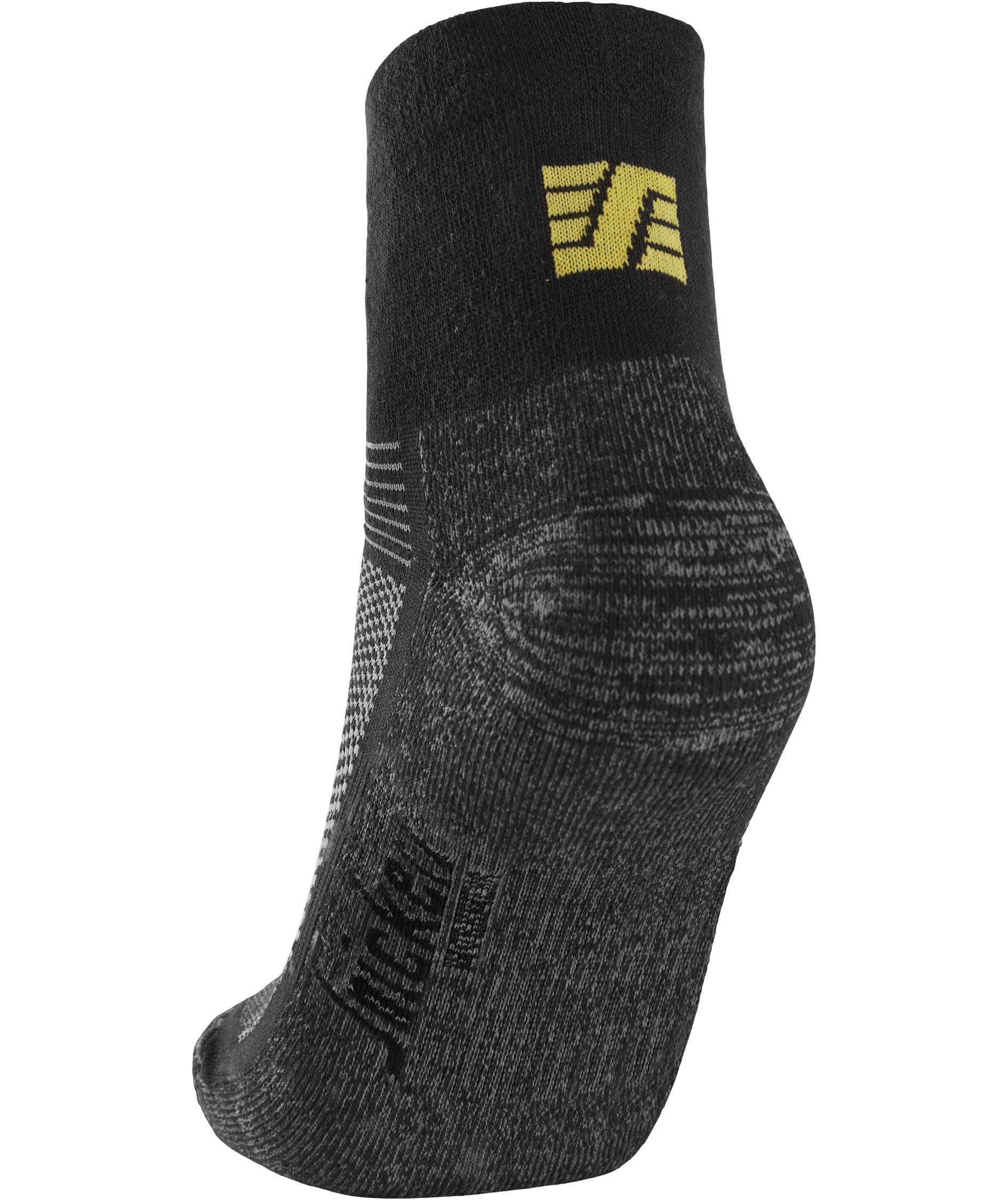 Snickers  2-pack korta strumpor 9224, Black/Aluminium Grey, Black/Aluminium Grey, large image number 1