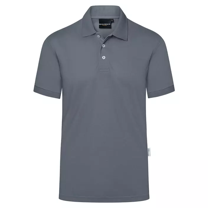 Karlowsky Modern-Flair polo T-shirt, Anthracite, large image number 0