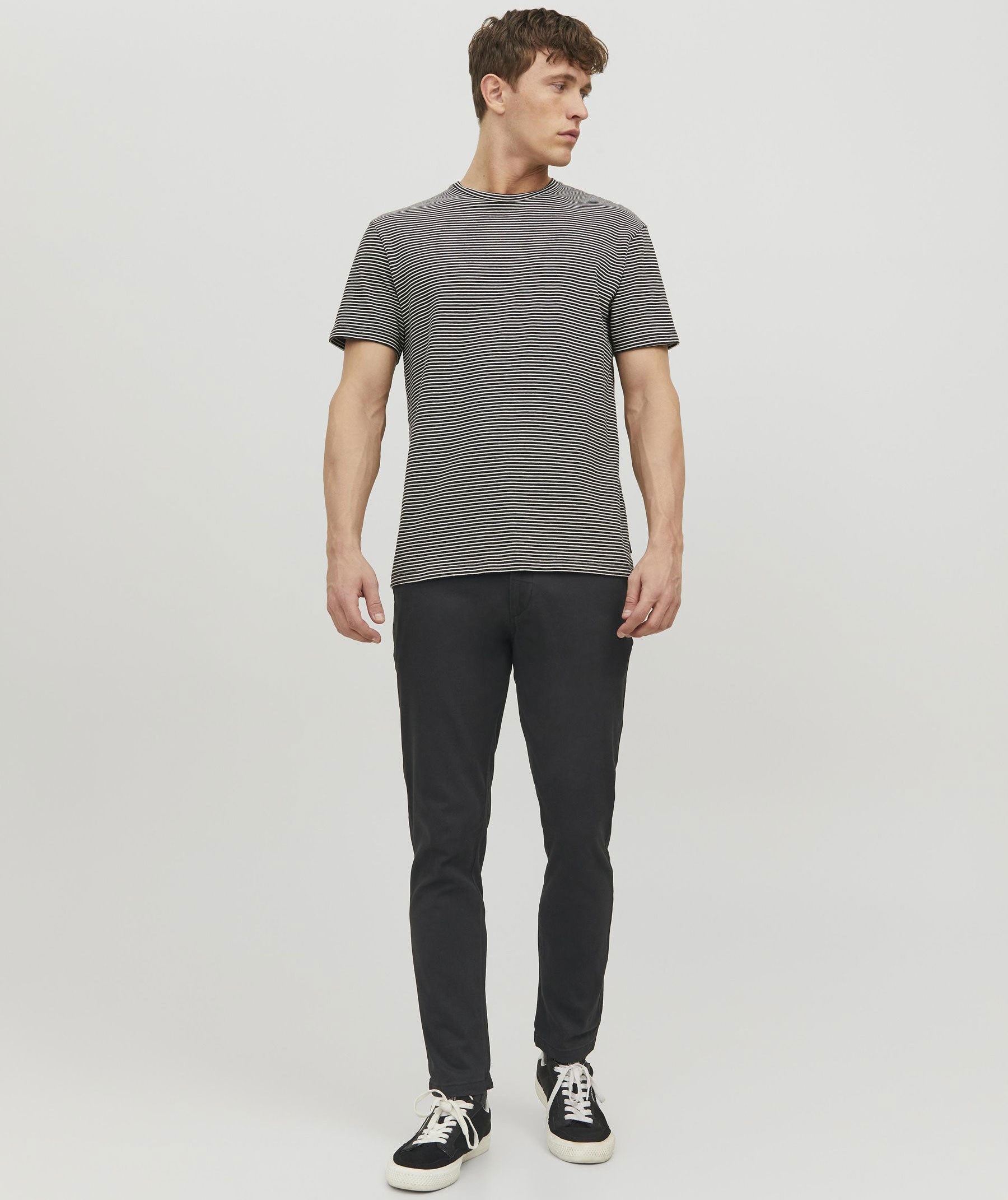 Jack & Jones JPSTMARCO JJDAVE 2-Pak chinos, Black/Dusty Olive