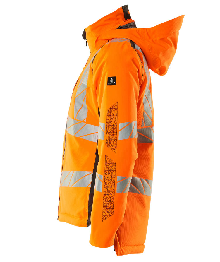 Mascot Accelerate Safe dame vinterjakke, Oransje/M&oslash;rk antrasitt, large image number 3