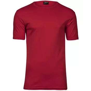 Tee Jays Interlock T-Shirt, Deep Red