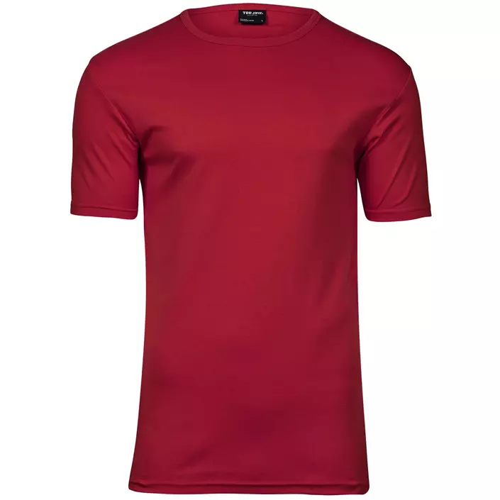 Tee Jays Interlock T-skjorte, Deep Red, large image number 0
