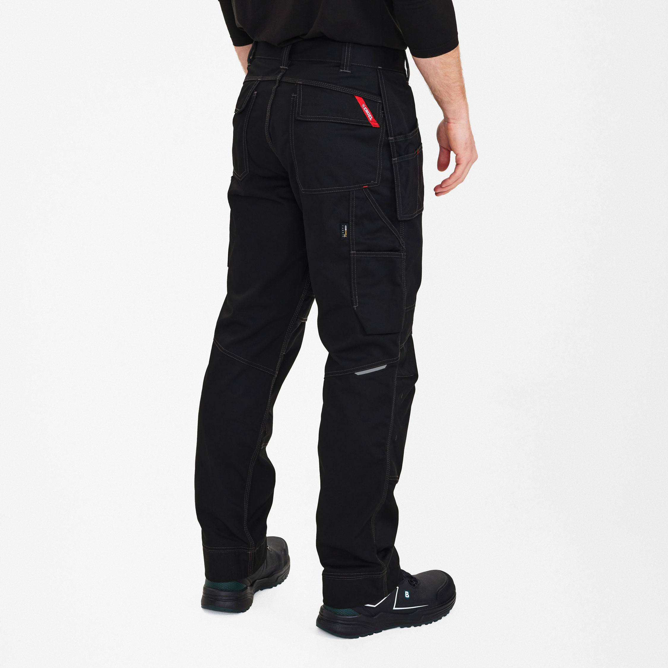 Engel Combat craftsman trousers, Black, large image number 2