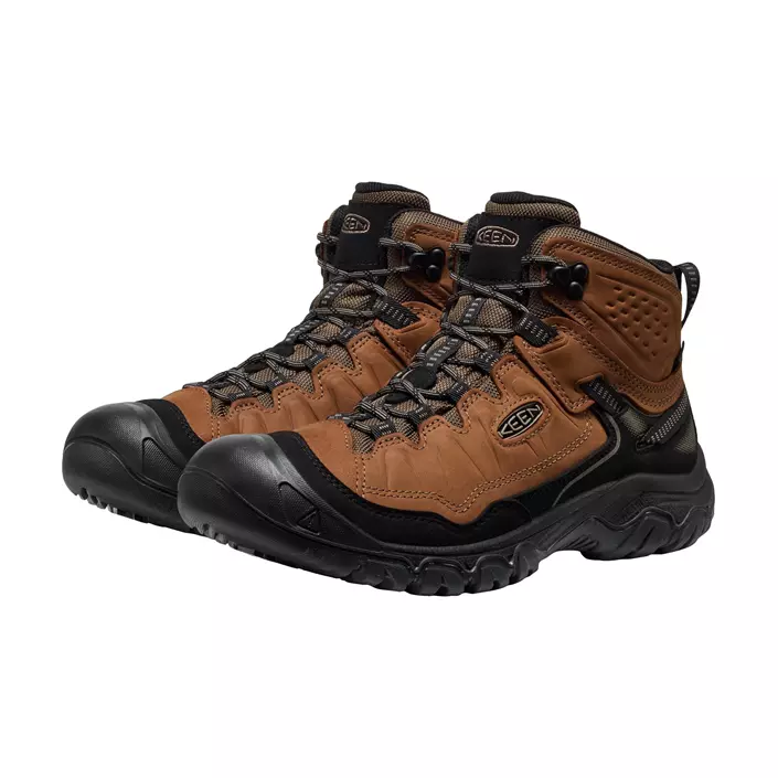 Keen Targhee IV Mid WP vandrestøvletter, Bison/Black, large image number 4