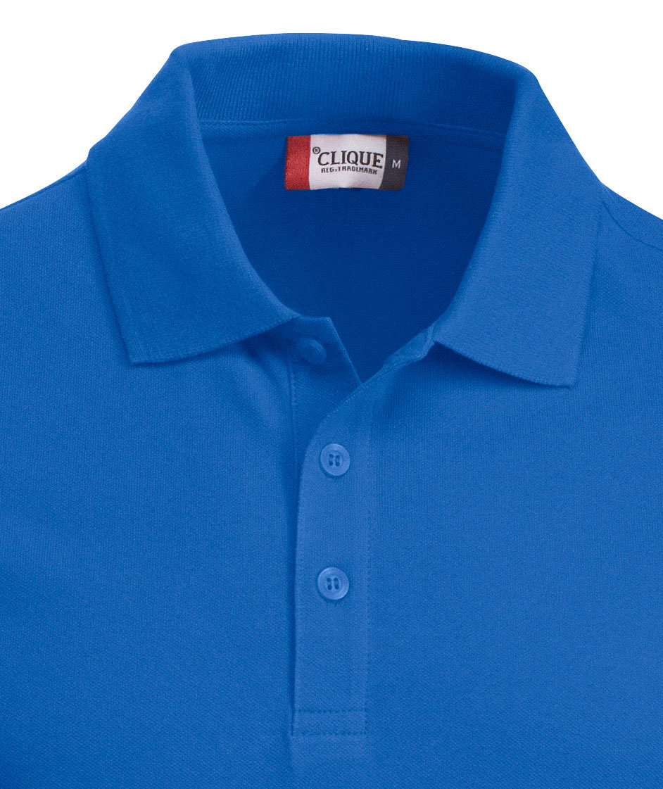 Clique Classic Lincoln polo shirt, Royal Blue