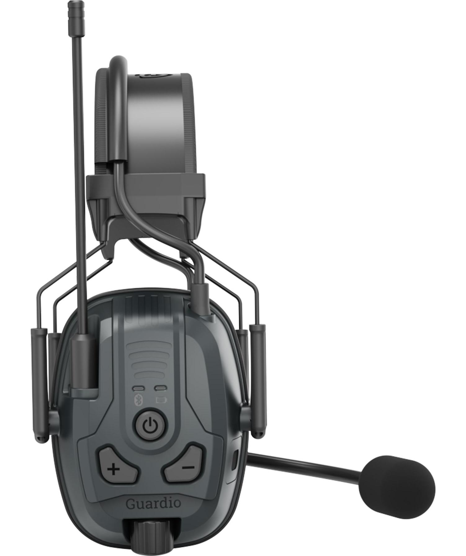 Guardio Freebird PRO h&oslash;rev&aelig;rn med Bluetooth, Sort