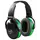 Hellberg Secure 1 foldable ear defenders, Black/Green, Black/Green, swatch