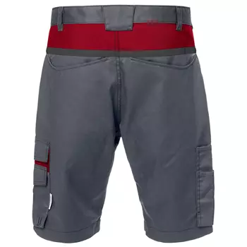 Fristads work shorts 2562, Grey/Red