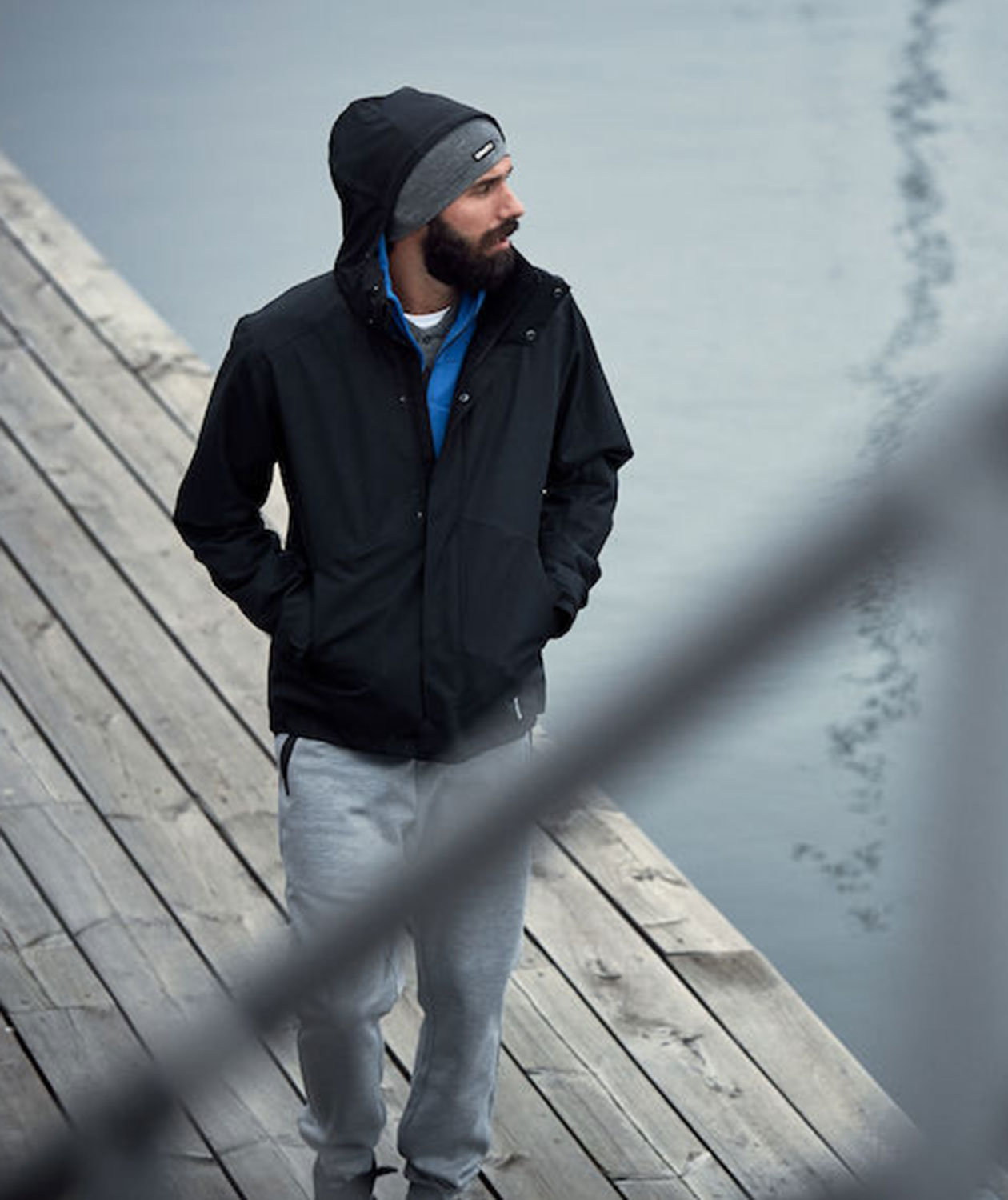 Craft Mountain shell jacket, Black