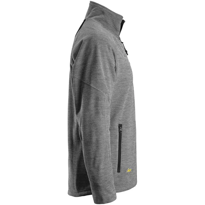 Snickers FlexiWork fleece cardigan 8042, Grey/Black, large image number 3