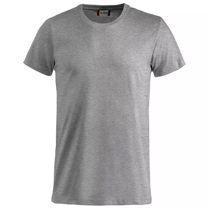 Clique Basic T-skjorte, Grå Melange, large image number 0