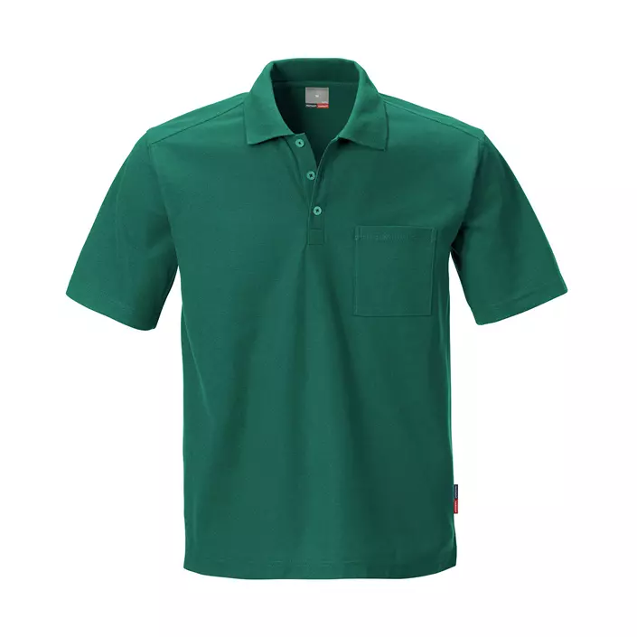 Kansas short-sleeved Polo shirt, Green, large image number 0