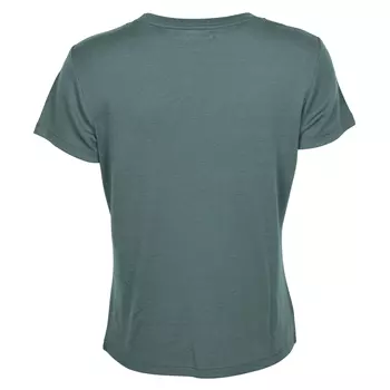 Pinewood dame T-shirt med merinould, Atlantic Blue