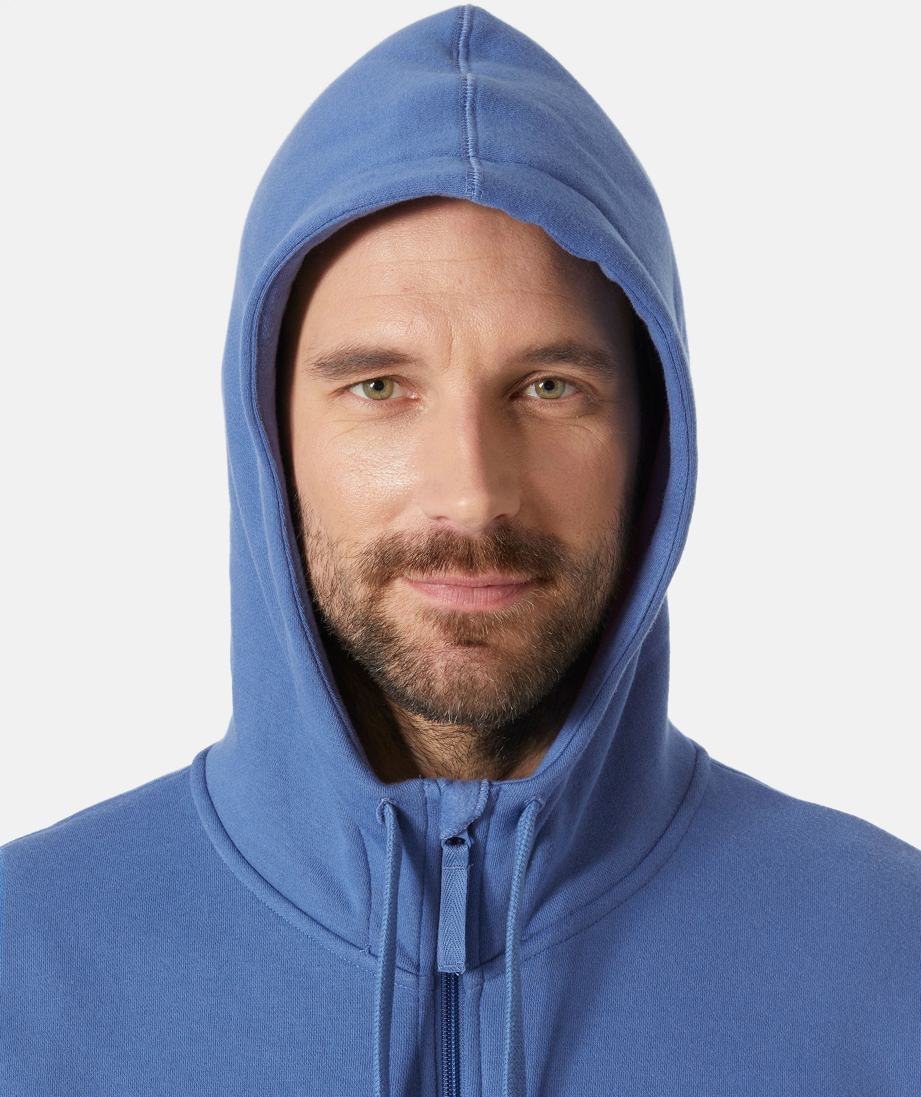 Helly Hansen Classic hoodie med dragkedja, Stone Blue, large image number 4