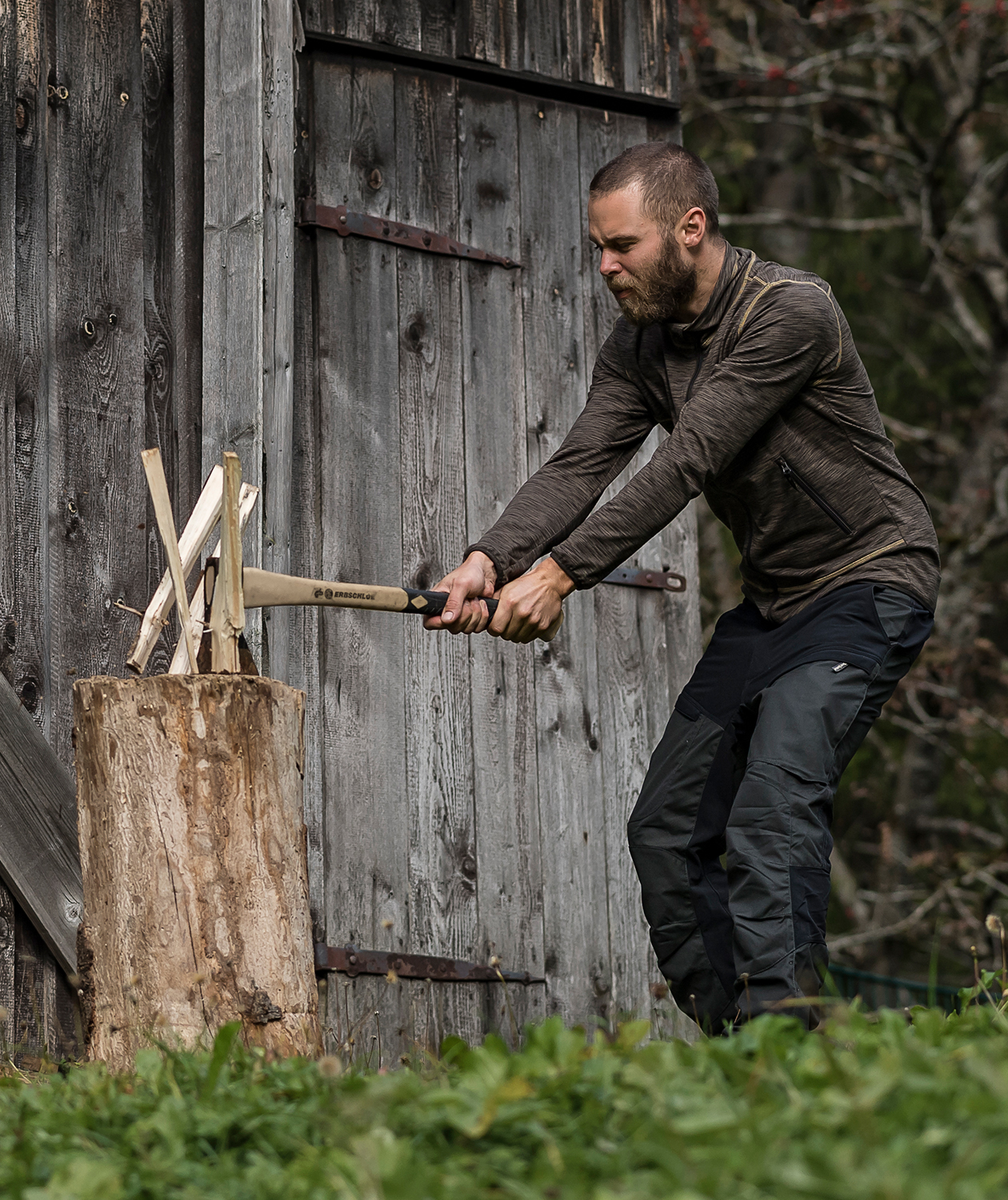 Deerhunter Strike trousers, Black, large image number 1