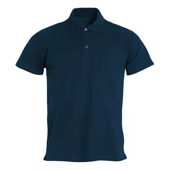 Clique Basic Poloshirt, Dunkle Marine