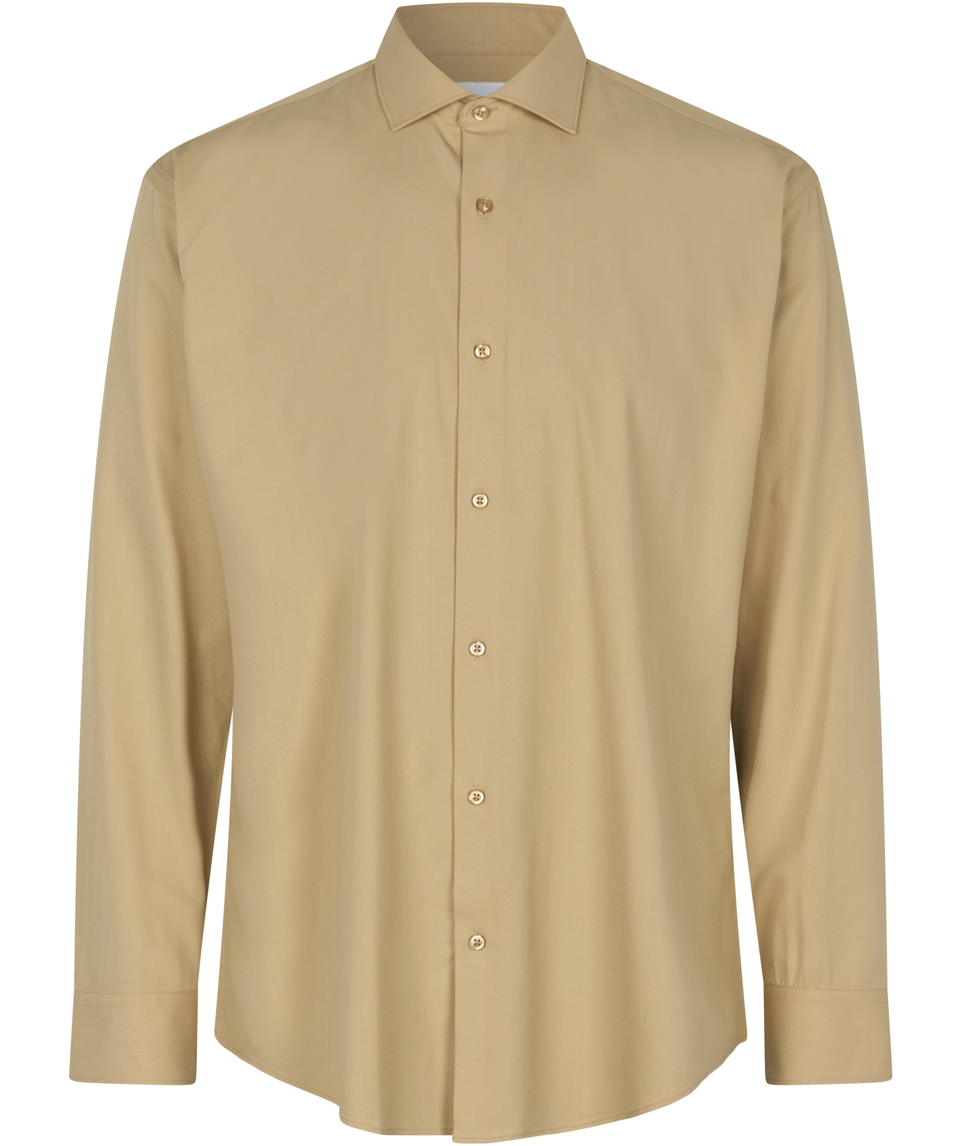 Seven Seas hybrid Modern fit shirt, Sand, Sand, swatch