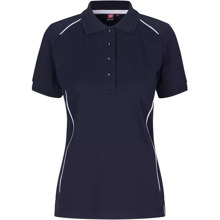 ID PRO Wear Damen Poloshirt, Navy, large image number 0