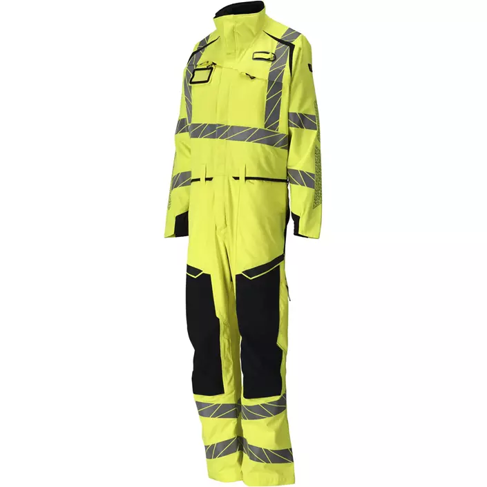 Mascot Accelerate Multisafe kedeldragt, Hi-Vis Gul/Mørk Marine, large image number 1