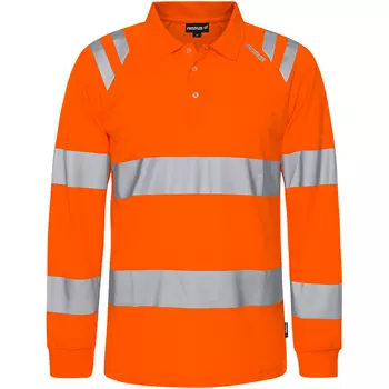 Fristads langärmliges Poloshirt 7864 GPST, Hi-vis Orange
