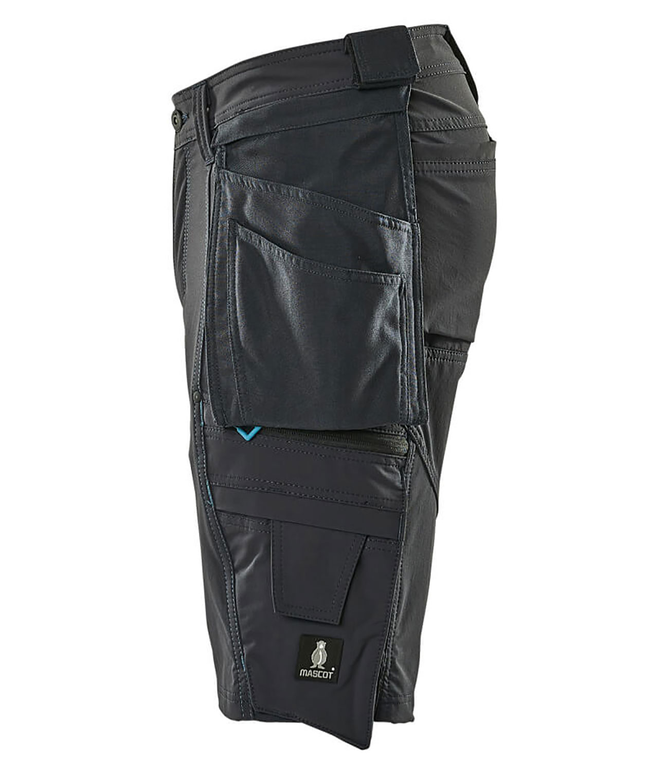 Mascot Advanced hantverksshorts full stretch, M&ouml;rk Marin, large image number 3