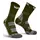 Worik Rock Merino socks with merino wool, Army Green, Army Green, swatch