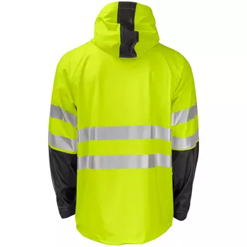 ProJob rain jacket 6431, Hi-vis Yellow/Black