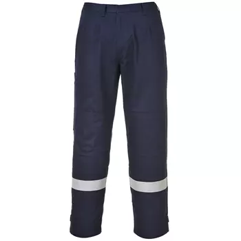 Portwest BizFlame Plus work trousers, Marine Blue