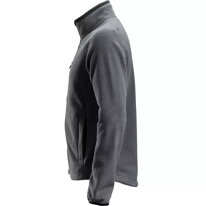 Snickers AllroundWork fleece jacket 8022, Steel Grey/Black, large image number 3