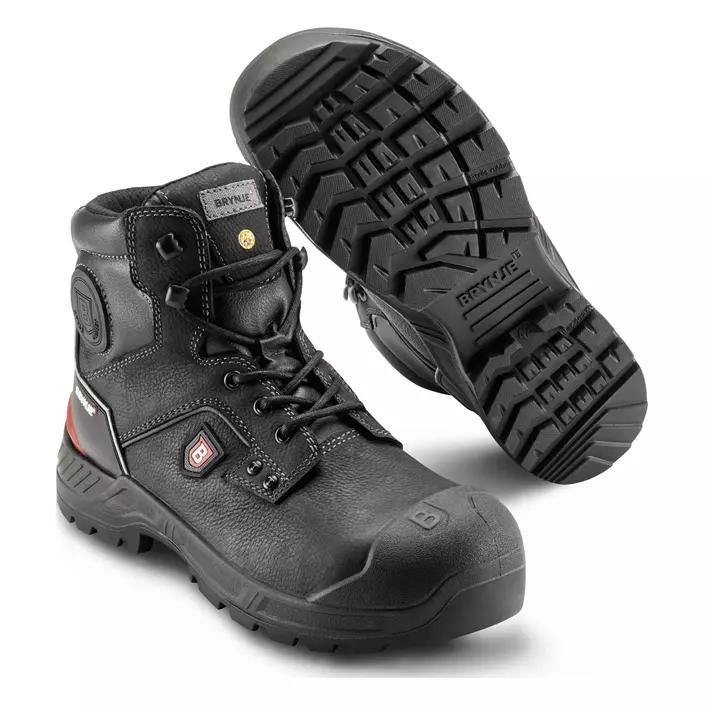 2nd quality product Brynje All Round safety boots S3, Black, large image number 0