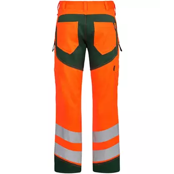 Engel Safety arbejdsbukser, Hi-vis Orange/Grøn