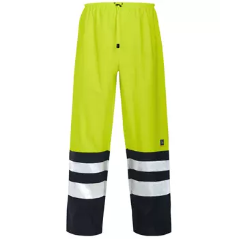 ProJob rain trousers 6504, Hi-vis Yellow/Black