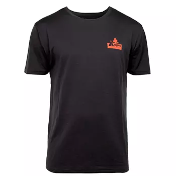 8848 Altitude Power T-shirt with merino wool, Charcoal