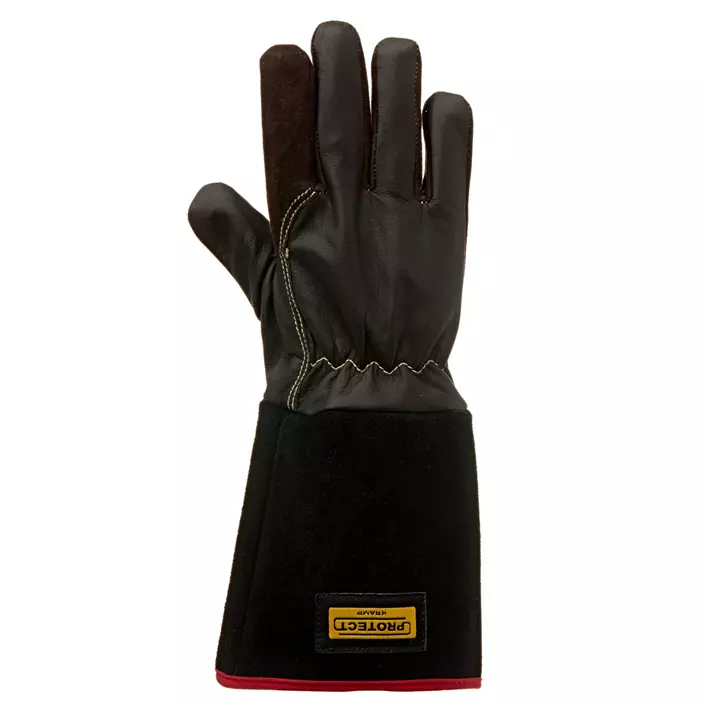 Kramp 8.004 welder gloves, Black, large image number 0