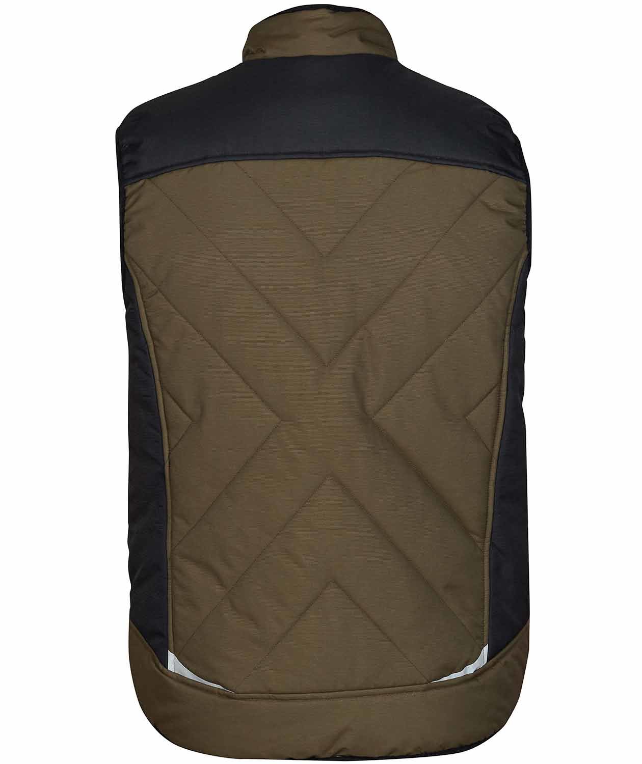 Engel Galaxy winter vest, Forest Green/Black