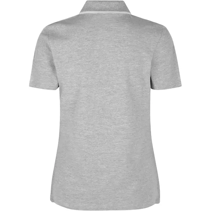 ID dame Polo T-shirt, Grå Melange, large image number 1