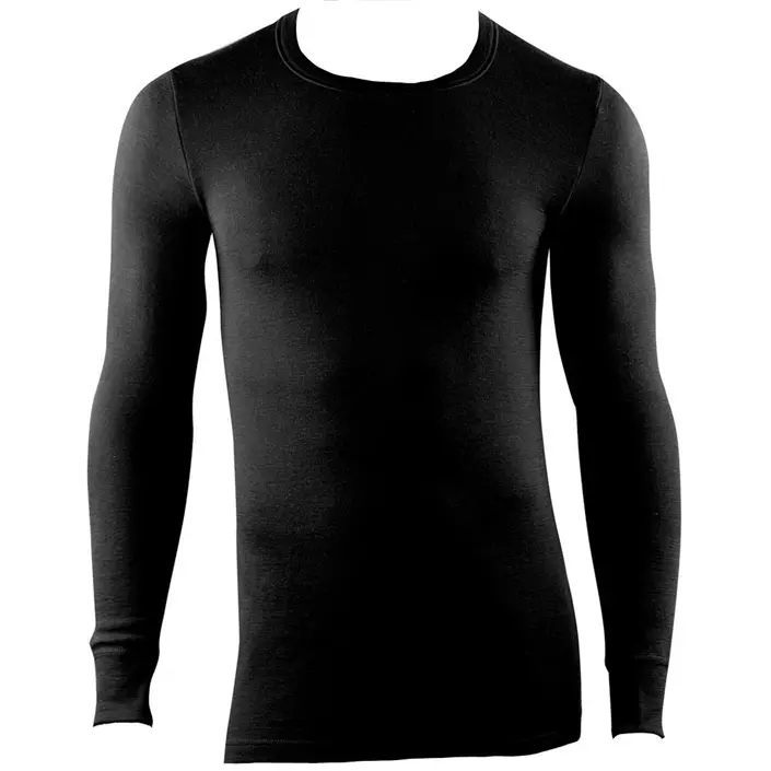 Klazig baselayer sweater, Black, large image number 0