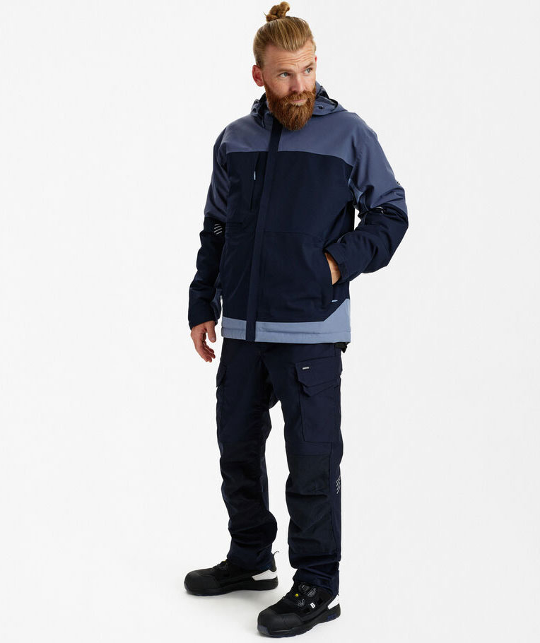 Engel Entire winter jacket, Deep Blue/Dark Sea, large image number 4