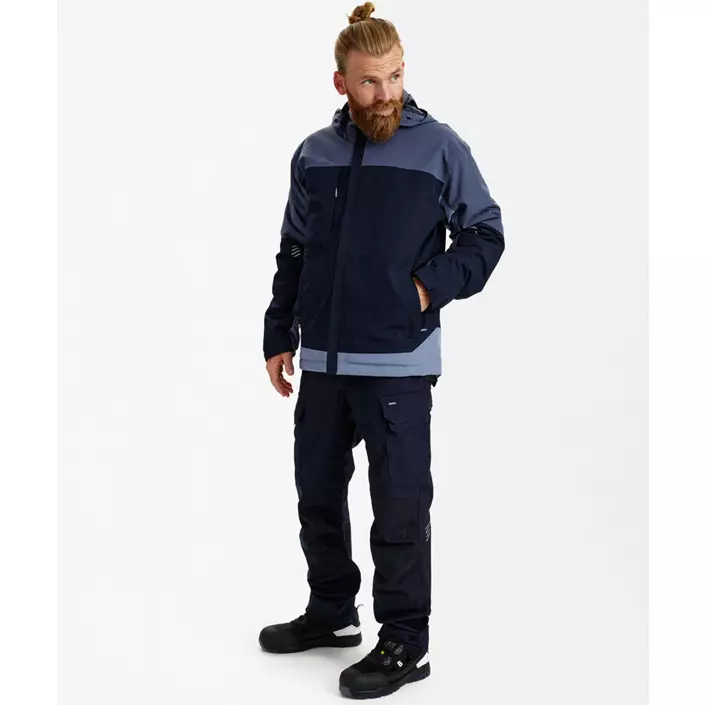 Engel Entire vinterjacka, Deep Blue/Dark Sea, large image number 4