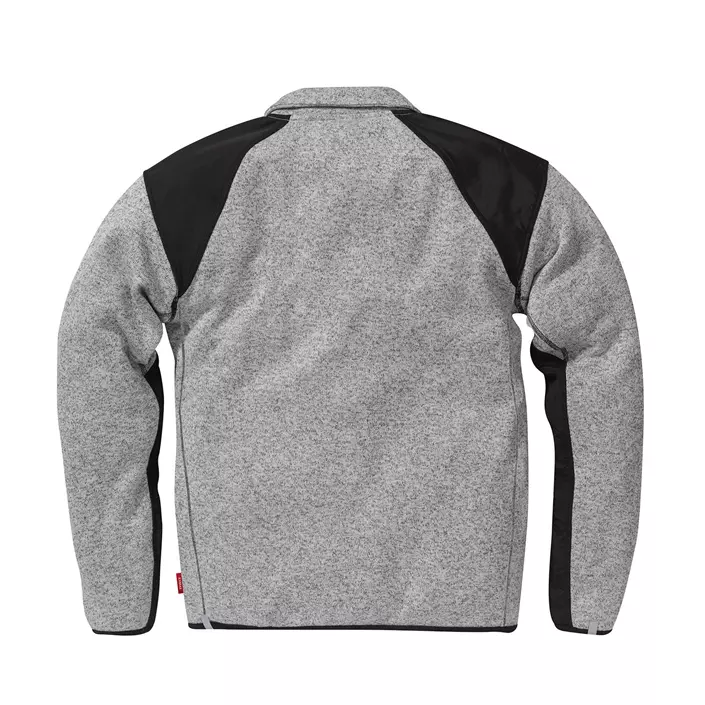 Kansas fleece jacket 7451, Grey/Black, large image number 1