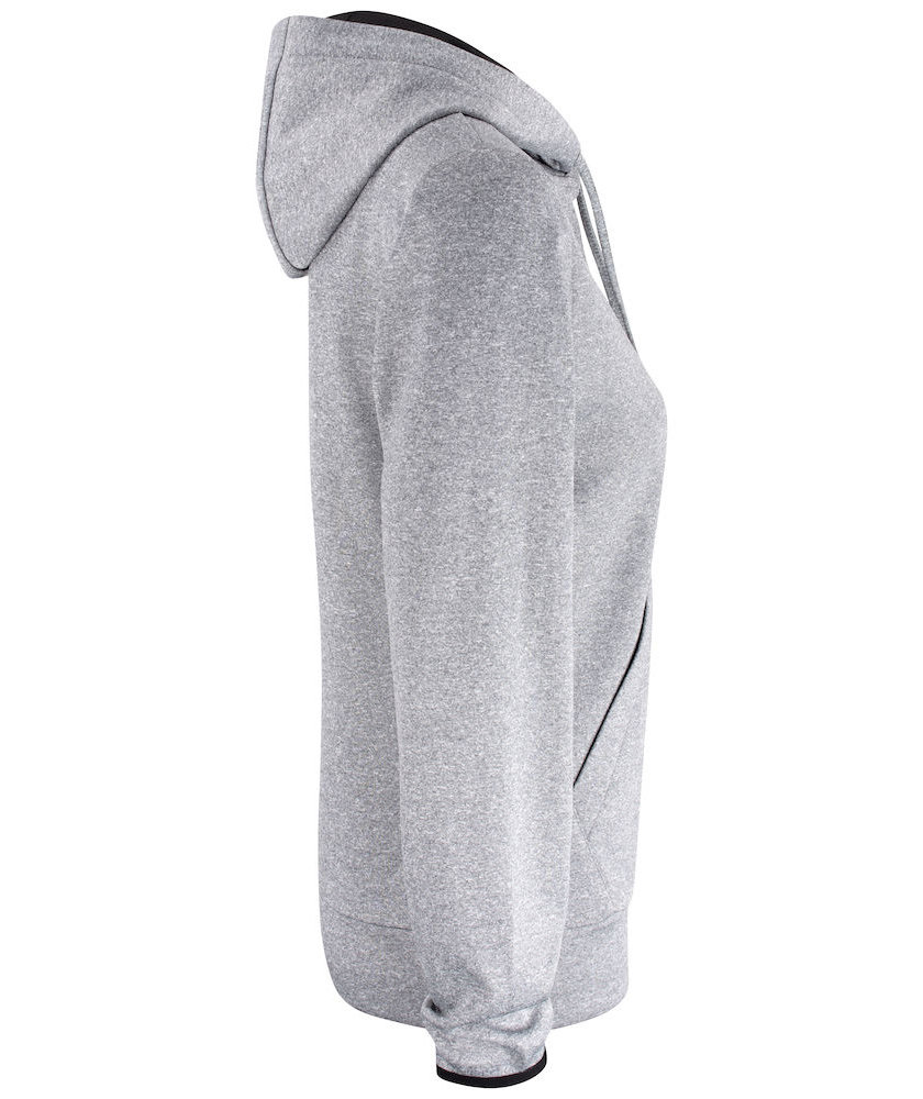 Clique Oakdale women's hoodie, Grey, large image number 5